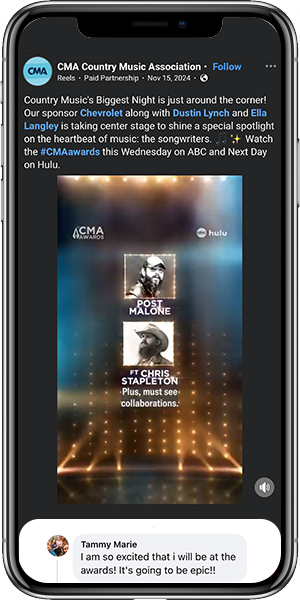 Chevy Tune-In Facebook