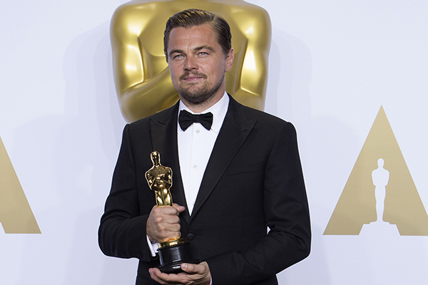 THE OSCARS(r) - PRESS ROOM - The 88th Oscars, held on Sunday, February 28, at the Dolby Theatre(r) at Hollywood & Highland Center(r) in Hollywood, are televised live by the ABC Television Network at 7 p.m. EST/4 p.m. PST.  (ABC/Rick Rowell)
LEONARDO DICAPRIO