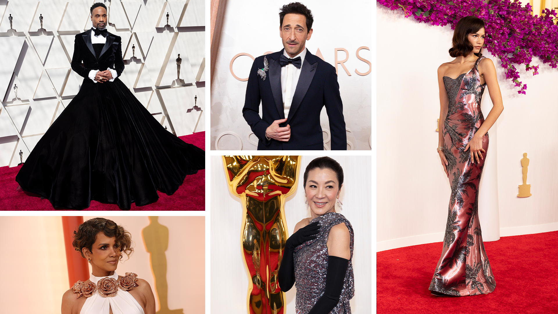 Oscars Red Carpet CollagesOscars Red Carpet Collage 3